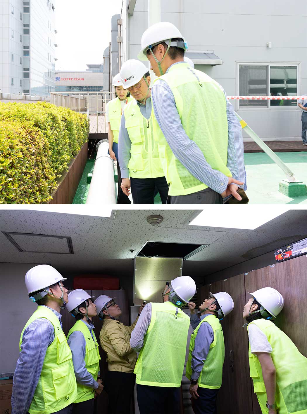 김호일 부사장, 폭염 대비 사옥시설 안전보건점검 실시(6.25) 이미지